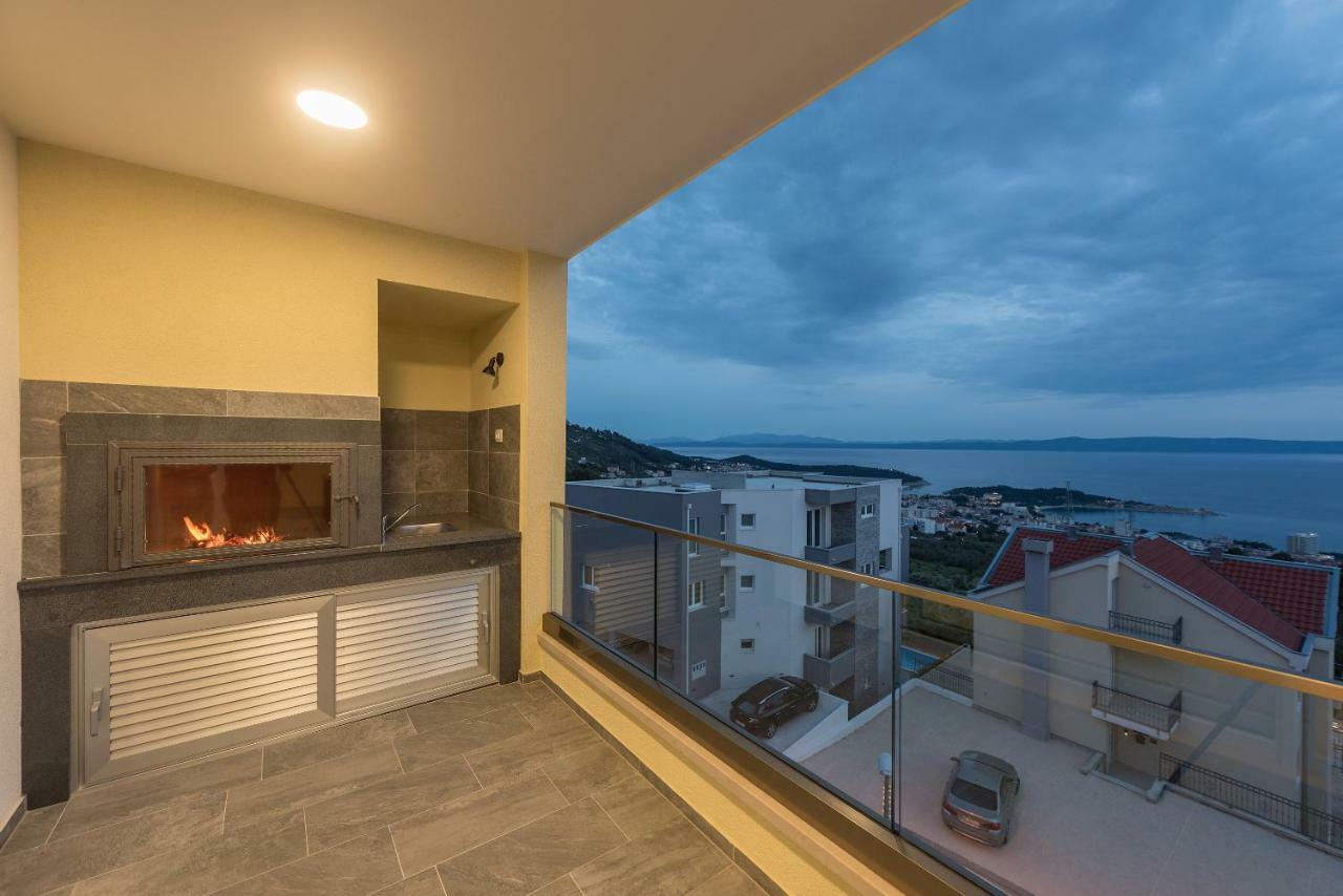 Penthouse Jure Apartment มาคาร์สกา ภายนอก รูปภาพ