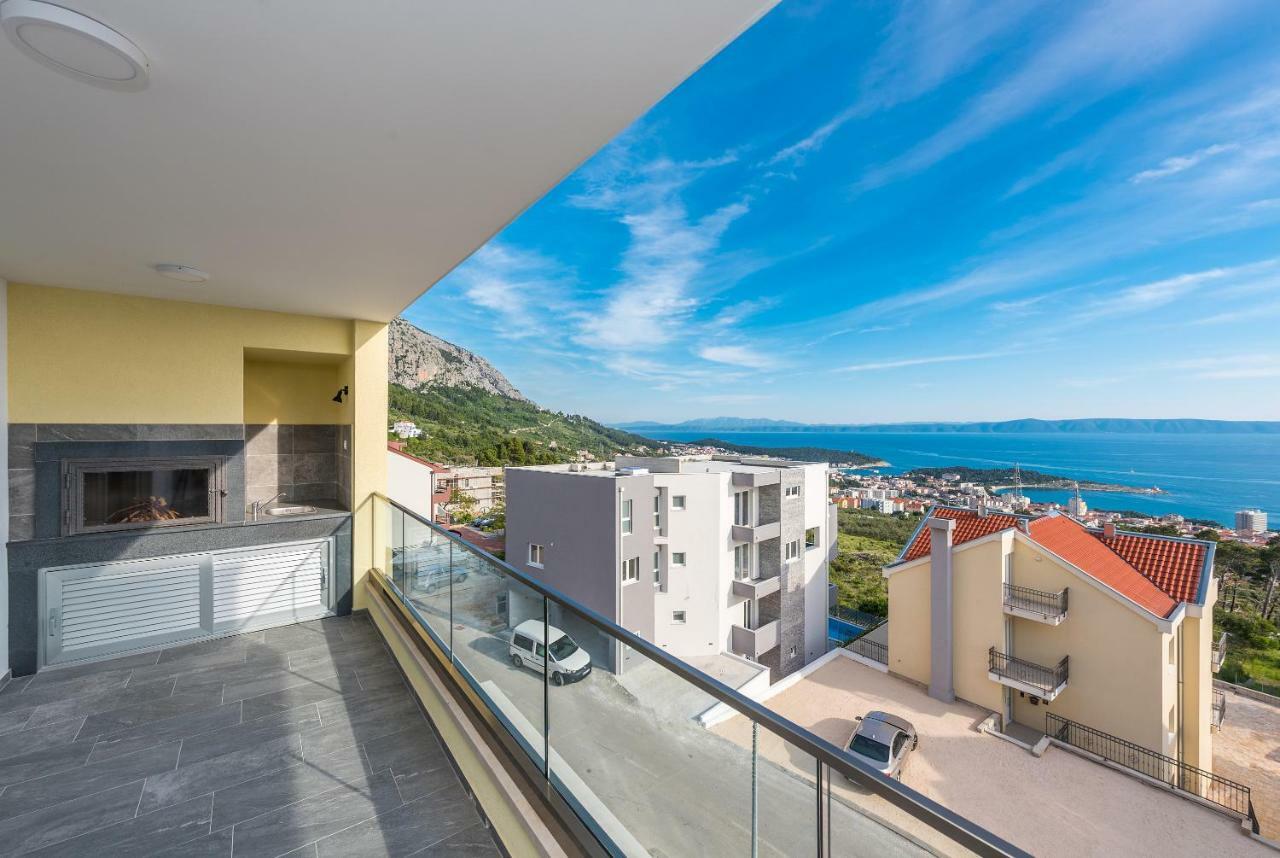 Penthouse Jure Apartment มาคาร์สกา ภายนอก รูปภาพ
